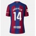 Barcelona Joao Felix #14 Voetbalkleding Thuisshirt Dames 2023-24 Korte Mouwen